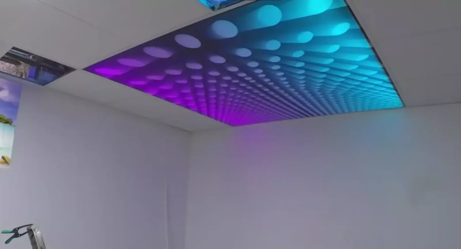 3D натяжной потолок для офиса — Рыбинск, улица Моторостроителей, 1, фото 3